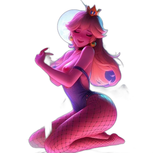 dress, creature, crown, concept art transparent PNG cut-out