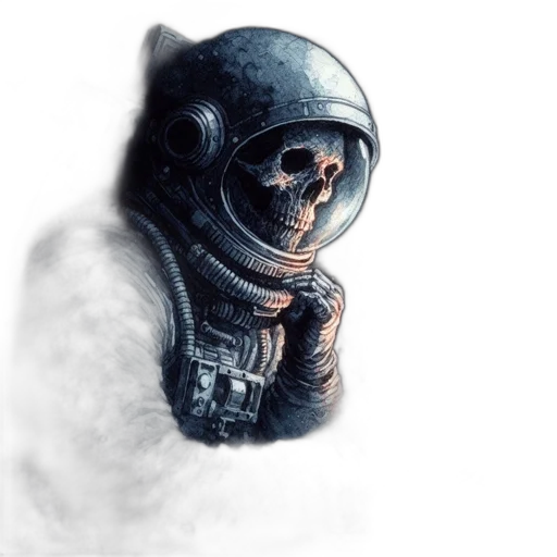 mask, robot, face, jacket transparent PNG cut-out