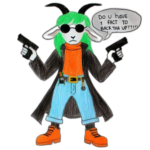 jacket, weapon, animal, cartoon transparent PNG cut-out