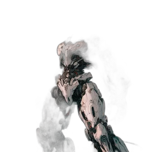 sword, creature, weapon, robot transparent PNG cut-out