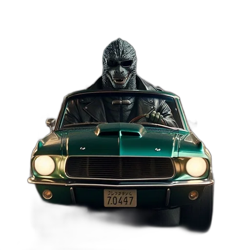 car, robot, mask, creature transparent PNG cut-out