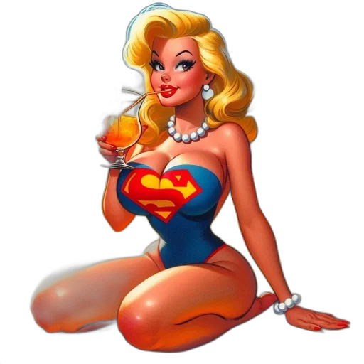 dress, jewelry, comic book art, cartoon transparent PNG cut-out