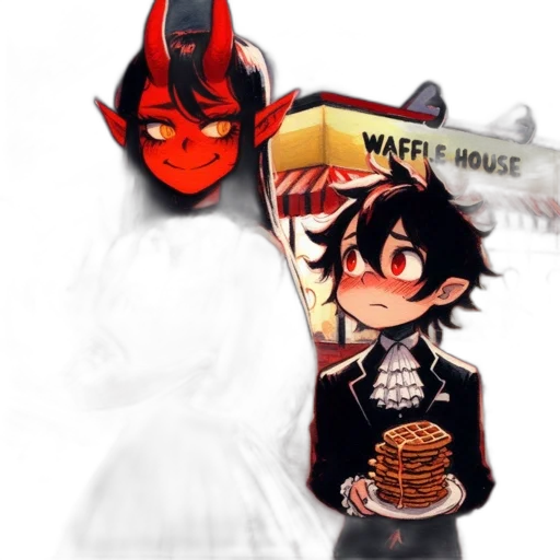 concept art, anime, watercolor, pixel art transparent PNG cut-out
