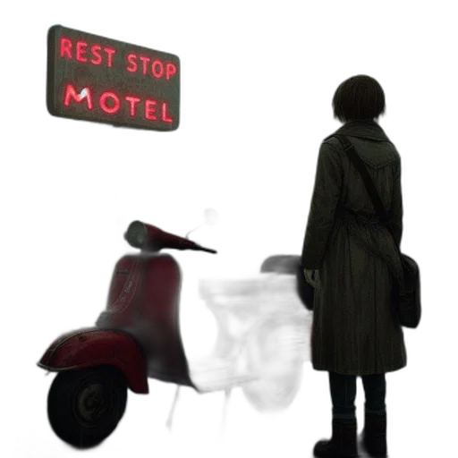 jacket, hat, robot, car transparent PNG cut-out
