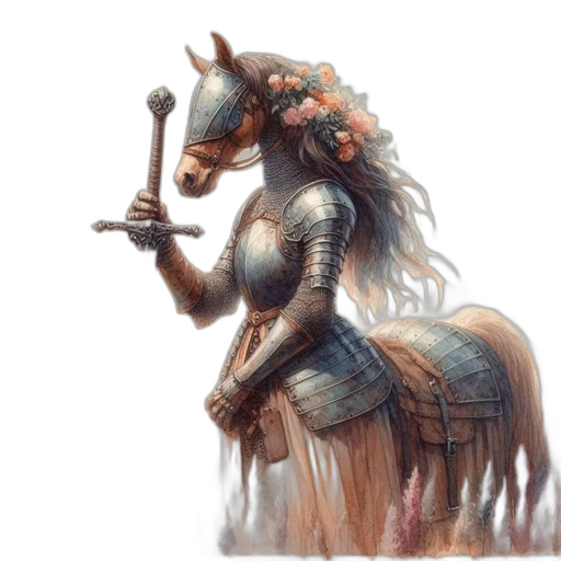 dragon, sword, staff, animal transparent PNG cut-out