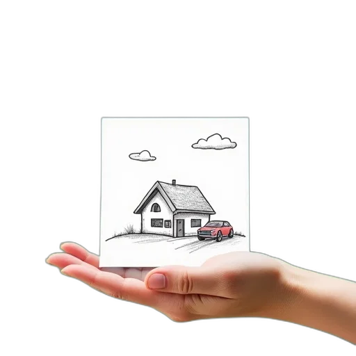 building, photorealistic, concept art, 3d render transparent PNG cut-out