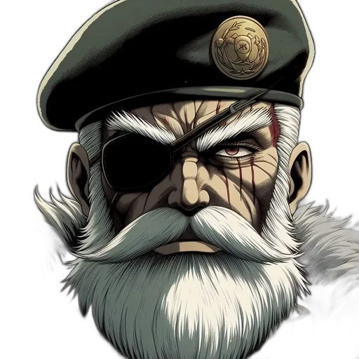 face, hat, staff, mask transparent PNG cut-out