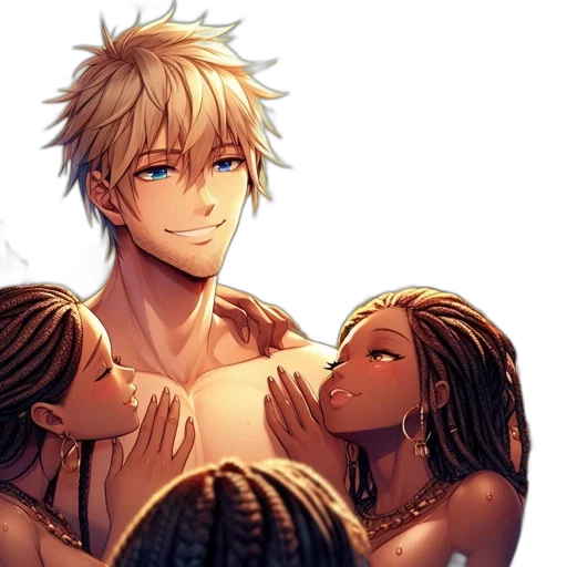 anime, comic book art, fantasy art, concept art transparent PNG cut-out