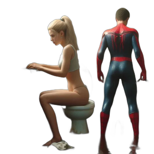concept art, comic book art, 3d render, pixel art transparent PNG cut-out