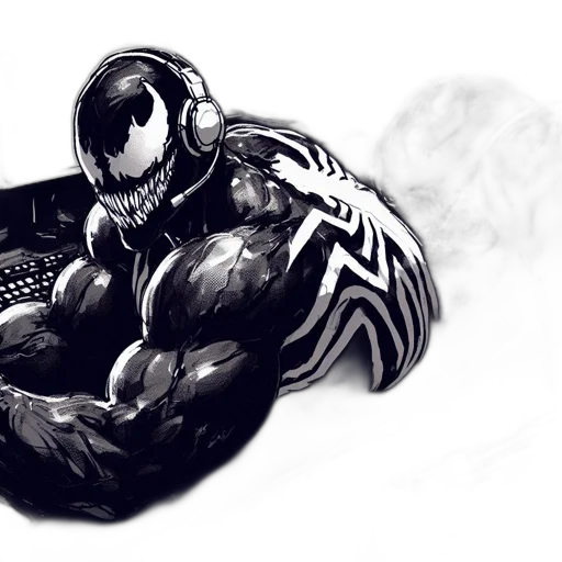 creature, animal, robot, comic book art transparent PNG cut-out