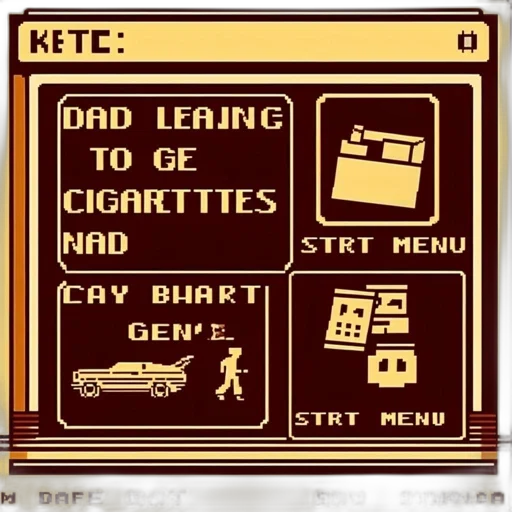 pixel art, vaporwave, concept art, fire transparent PNG cut-out