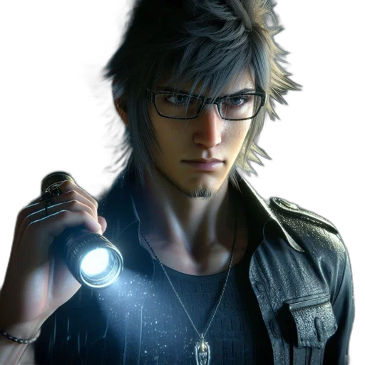 jacket, weapon, concept art, photorealistic transparent PNG cut-out