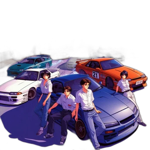 car, concept art, photorealistic, pixel art transparent PNG cut-out