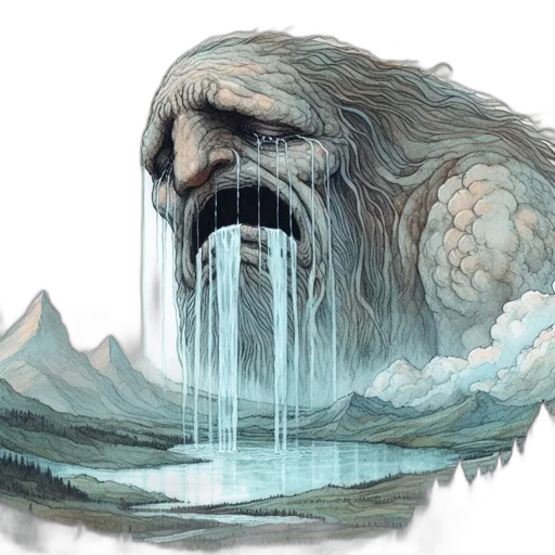 creature, face, mask, hair transparent PNG cut-out