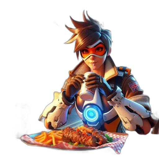 food, weapon, robot, staff transparent PNG cut-out