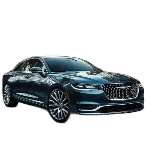 car, sleek, modern, blue transparent PNG cut-out