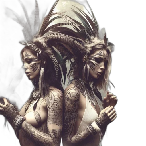 fantasy art, concept art, photorealistic, comic book art transparent PNG cut-out
