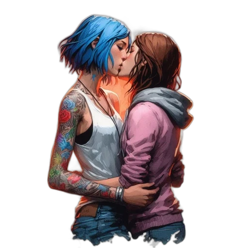 concept art, comic book art, cyberpunk, photorealistic transparent PNG cut-out