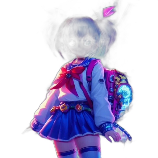 jacket, dress, mask, staff transparent PNG cut-out