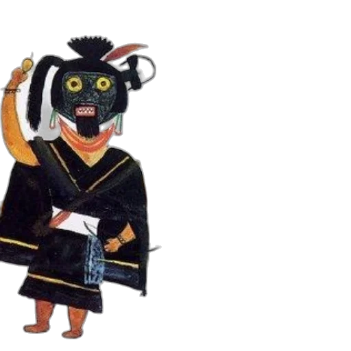 mask, staff, animal, concept art transparent PNG cut-out