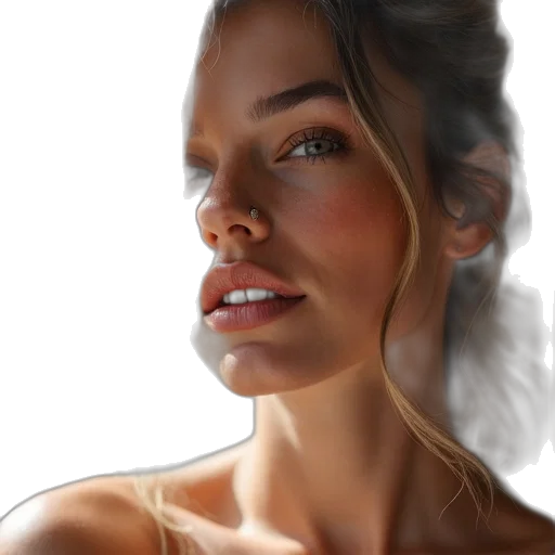 face, jewelry, dress, crown transparent PNG cut-out