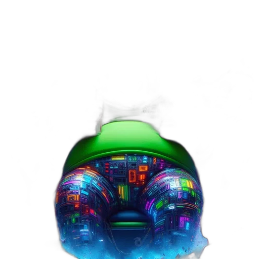 bottle, mask, robot, hat transparent PNG cut-out