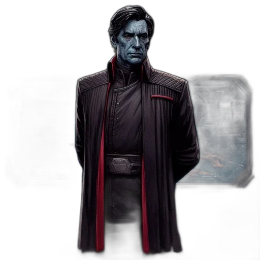 jacket, staff, concept art, comic book art transparent PNG cut-out