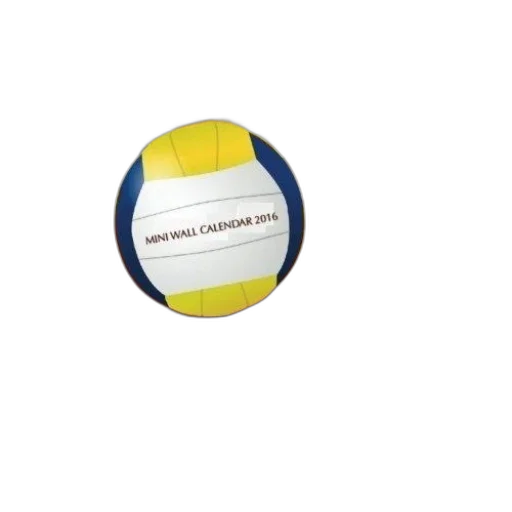 staff, 3d render, volleyball-themed, mini transparent PNG cut-out