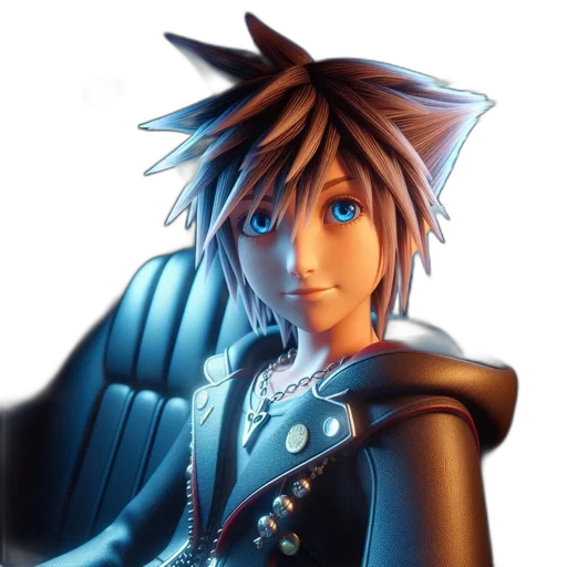 face, jacket, robot, hair transparent PNG cut-out