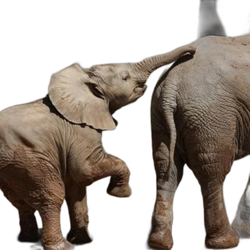 animal, creature, 3d render, photorealistic transparent PNG cut-out