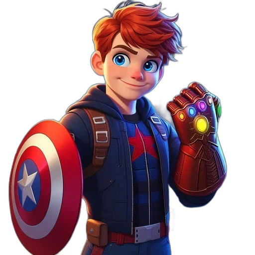 staff, jacket, weapon, comic book art transparent PNG cut-out
