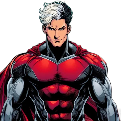 comic book art, concept art, red, illustration transparent PNG cut-out