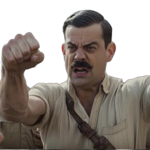staff, concept art, fire, man transparent PNG cut-out