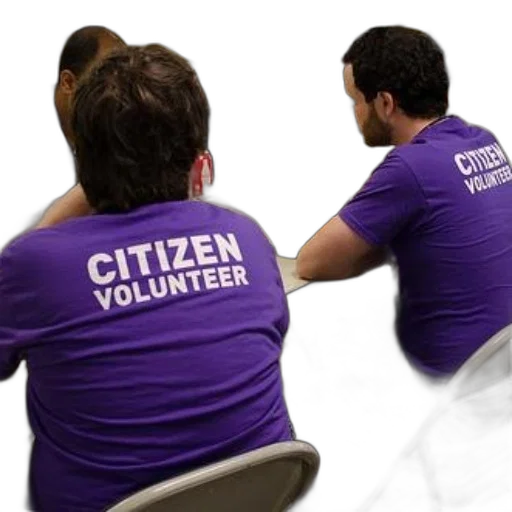 two, individuals, wearing, purple transparent PNG cut-out