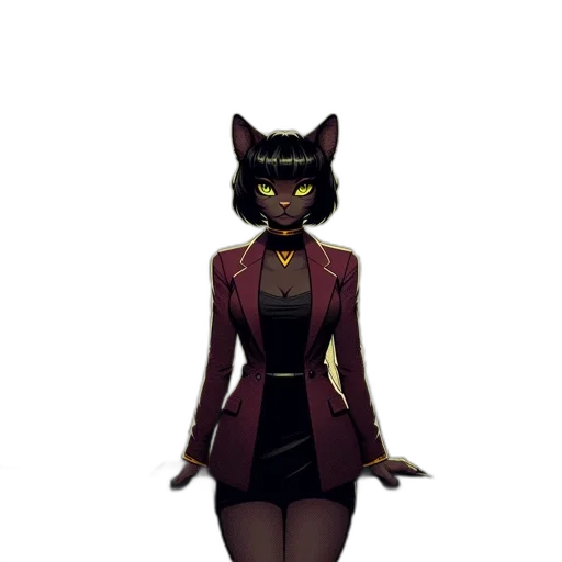 staff, jacket, dress, mask transparent PNG cut-out