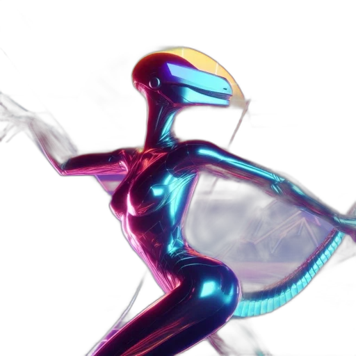 robot, creature, animal, dragon transparent PNG cut-out