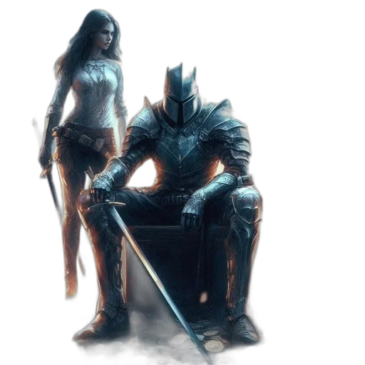 sword, weapon, concept art, comic book art transparent PNG cut-out