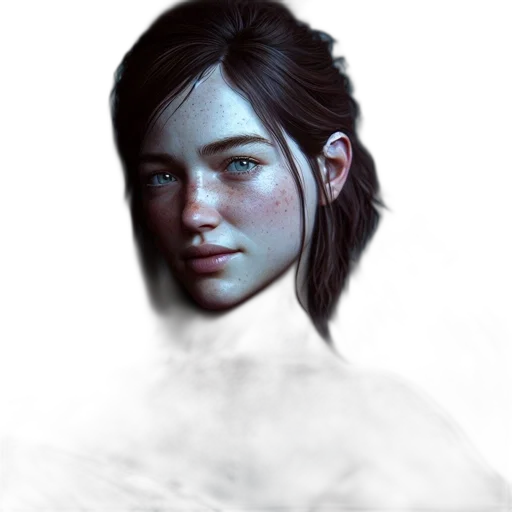 face, mask, staff, creature transparent PNG cut-out