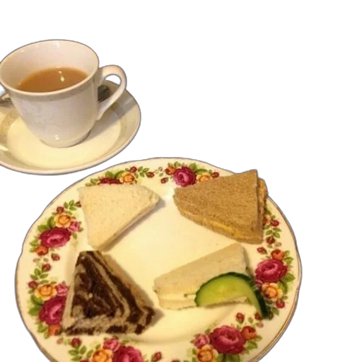 food, plate, sandwiches, cup transparent PNG cut-out