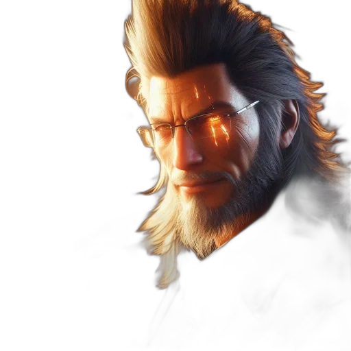 face, hair, staff, mask transparent PNG cut-out