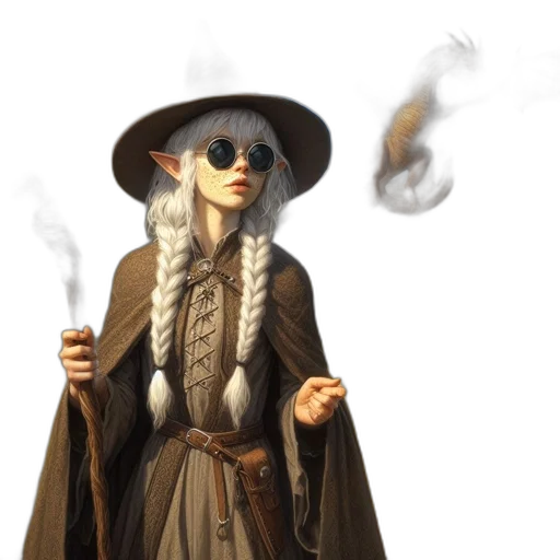 staff, hat, mask, jacket transparent PNG cut-out