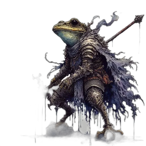 dragon, creature, animal, staff transparent PNG cut-out