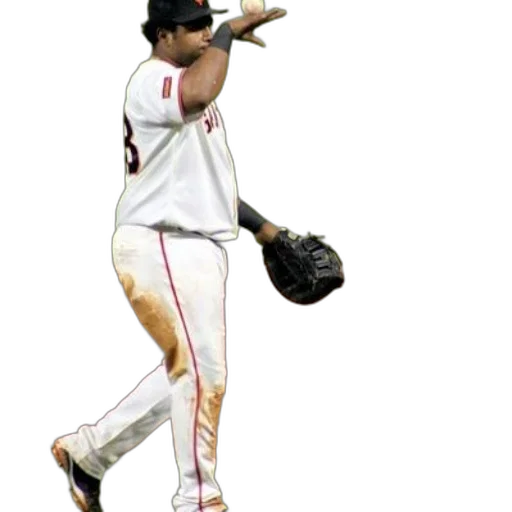 concept art, baseball, player, wearing transparent PNG cut-out