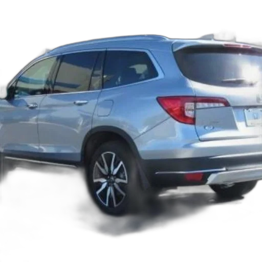car, silver, honda, suv transparent PNG cut-out