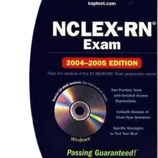 nclex-rn, exam, book, cover transparent PNG cut-out
