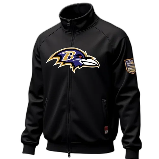 jacket, youth, baltimore, ravens transparent PNG cut-out