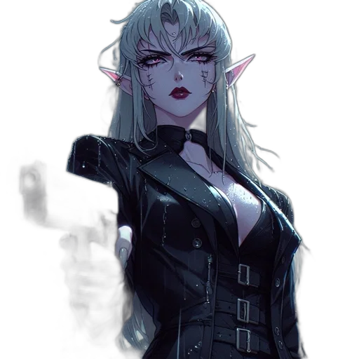 staff, weapon, dress, mask transparent PNG cut-out