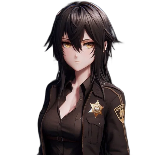 staff, jacket, weapon, face transparent PNG cut-out