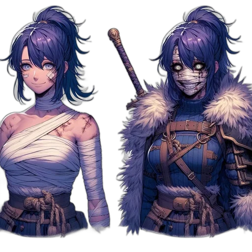 mask, concept art, fantasy art, anime transparent PNG cut-out