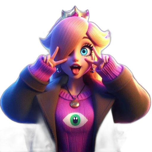 crown, staff, dress, face transparent PNG cut-out